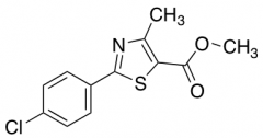 Methyl 2-(4-Chlorophenyl)-4-methyl-1,3-thiazole-5-carboxylate