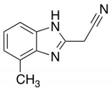 2-(4-methyl-1H-1,3-benzodiazol-2-yl)acetonitrile