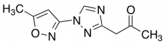 1-[1-(5-Methylisoxazol-3-yl)-1H-1,2,4-triazol-3-yl]acetone