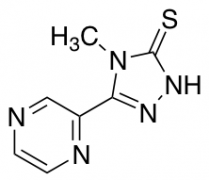 4-methyl-5-(pyrazin-2-yl)-4H-1,2,4-triazole-3-thiol