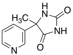 5-methyl-5-(pyridin-3-yl)imidazolidine-2,4-dione