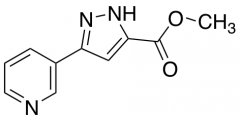 methyl 5-(pyridin-3-yl)-1H-pyrazole-3-carboxylate