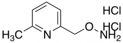 O-[(6-methylpyridin-2-yl)methyl]hydroxylamine dihydrochloride