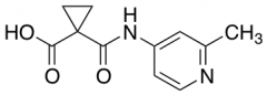 1-[(2-methylpyridin-4-yl)carbamoyl]cyclopropane-1-carboxylic Acid