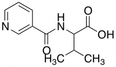 3-methyl-2-(pyridin-3-ylformamido)butanoic Acid