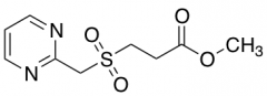 Methyl 3-(Pyrimidin-2-ylmethanesulfonyl)propanoate