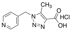 5-Methyl-1-(pyridin-4-ylmethyl)-1H-1,2,3-triazole-4-carboxylic Acid Hydrochloride