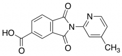 2-(4-Methylpyridin-2-yl)-1,3-dioxoisoindoline-5-carboxylic Acid