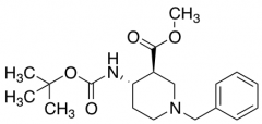 Trans-Methyl 1-Benzyl-4-(Boc-Amino)Piperidine-3-Carboxylate