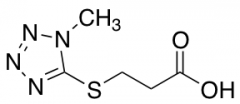 3-[(1-methyl-1H-tetrazol-5-yl)thio]propanoic acid