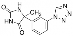 5-Methyl-5-[3-(1H-1,2,3,4-tetrazol-1-yl)phenyl]imidazolidine-2,4-dione