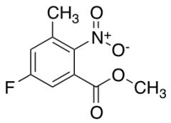 methyl 5-fluoro-3-methyl-2-nitrobenzoate