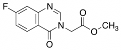 Methyl 2-(7-Fluoro-4-oxo-3,4-dihydroquinazolin-3-yl)acetate