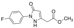 Methyl 2-[1-(4-Fluorophenyl)-5-oxo-2,5-dihydro-1H-pyrazol-3-yl]acetate