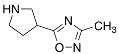 3-methyl-5-(pyrrolidin-3-yl)-1,2,4-oxadiazole