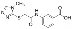 3-{2-[(4-Methyl-4H-1,2,4-triazol-3-yl)sulfanyl]acetamido}benzoic Acid