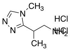 2-(4-methyl-4H-1,2,4-triazol-3-yl)propan-1-amine Dihydrochloride