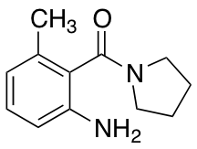 3-methyl-2-(pyrrolidine-1-carbonyl)aniline