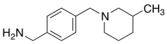 {4-[(3-methylpiperidin-1-yl)methyl]phenyl}methanamine