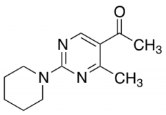 1-[4-methyl-2-(1-piperidinyl)-5-pyrimidinyl]ethanone