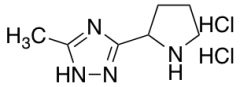 3-methyl-5-(2-pyrrolidinyl)-1H-1,2,4-triazole Dihydrochloride