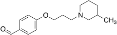 4-[3-(3-Methyl-1-piperidinyl)propoxy]benzaldehyde