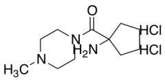 1-(4-Methylpiperazine-1-carbonyl)cyclopentan-1-amine Dihydrochloride