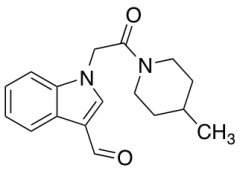 1-[2-(4-Methylpiperidin-1-yl)-2-oxoethyl]-1H-indole-3-carbaldehyde