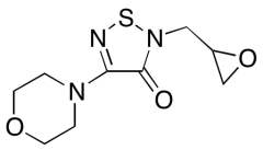 4-Morpholino-2-(oxiran-2-ylmethyl)-1,2,5-thiadiazol-3(2H)-one