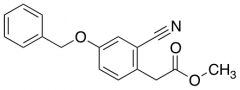 Methyl 2-[4-(Benzyloxy)-2-cyanophenyl]acetate