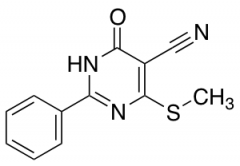 4-(Methylthio)-6-oxo-2-phenyl-1,6-dihydropyrimidine-5-carbonitrile