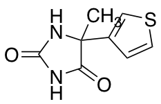 5-methyl-5-(thiophen-3-yl)imidazolidine-2,4-dione