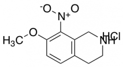 7-Methoxy-8-nitro-1,2,3,4-tetrahydroisoquinoline Hydrochloride