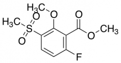 Methyl 6-Fluoro-2-methoxy-3-(methylsulfonyl)benzoate