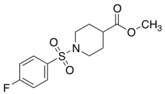 Methyl 1-[(4-Fluorophenyl)Sulfonyl]-4-Piperidinecarboxylate