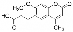 3-(7-Methoxy-4-methyl-2-oxo-2H-chromen-6-yl)propanoic Acid