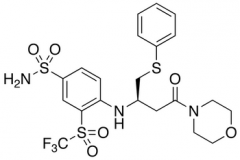 4-[[(1R)-3-(4-Morpholinyl)-3-oxo-1-[(phenylthio)methyl]propyl]amino]-3-trifluoromethylsulf