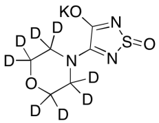 4-(4-Morpholinyl)-1,2,5-Thiadiazol-3(2H)-one-D8 1-Oxide Potassium Salt