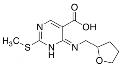2-(Methylthio)-4-((tetrahydrofuran-2-yl)methylamino)pyrimidine-5-carboxylic Acid
