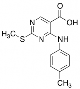 2-(Methylthio)-4-(p-tolylamino)pyrimidine-5-carboxylic Acid