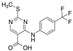 2-(Methylthio)-4-(4-(trifluoromethyl)phenylamino)pyrimidine-5-carboxylic Acid