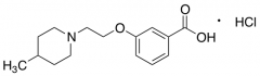 3-[2-(4-Methyl-piperidin-1-yl)-ethoxy]benzoic Acid Hydrochloride