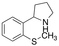 2-(2-(Methylthio)phenyl)pyrrolidine