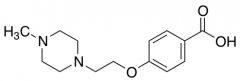 4-[2-(4-Methyl-piperazin-1-yl)-ethoxy]-benzoic Acid