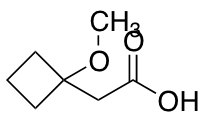 2-(1-Methoxycyclobutyl)acetic Acid