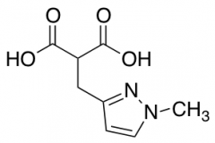 2-[(1-methyl-1H-pyrazol-3-yl)methyl]propanedioic Acid