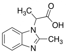 2-(2-methyl-1H-benzimidazol-1-yl)propanoic Acid