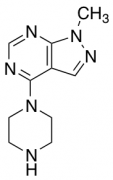 1-{1-methyl-1H-pyrazolo[3,4-d]pyrimidin-4-yl}piperazine