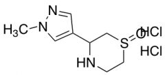 3-(1-Methyl-1H-pyrazol-4-yl)-1lambda4-thiomorpholin-1-one Dihydrochloride