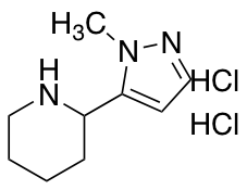 2-(1-Methyl-1H-pyrazol-5-yl)piperidine Dihydrochloride